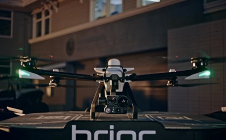 Startup builds first responder drone connected via Starlink that enables eight mile range — UAV can fly for over an hour, swap batteries automatically, and carry various payloads