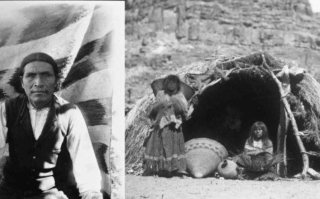 100-Year-Old Photographs of Havasupai Tribe That Still Live in the Grand Canyon
