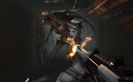 Rebellion return to their AvP roots with Alien Deathstorm, an 80s sci-fi FPS with apocalyptic winds and some slightly naff aliens