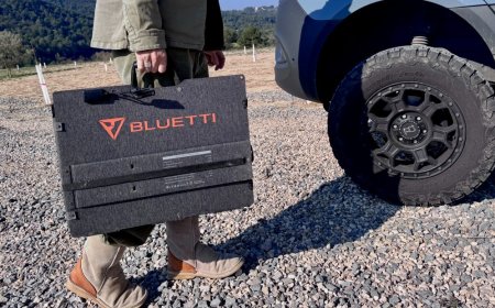 Bluetti’s Sora 500 solar panel is incredibly powerful for its size