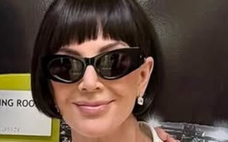 Kris Jenner, 70, shows off her incredible new look after THAT $100k facelift and striking haircut as she enjoys a night out at Katharine McPhee's tour show