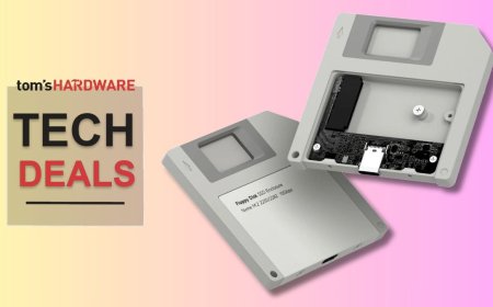 This $28 floppy disk SSD enclosure is a fun and fast way to keep your storage safe — both practical and nostalgic, this rugged USB-C aluminum enclosure for M.2 drives supports speeds of up to 1,200 MB/s