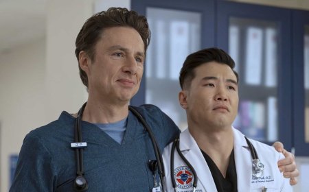 What is the release date for Scrubs season 10 episode 7 on Hulu and Disney+?