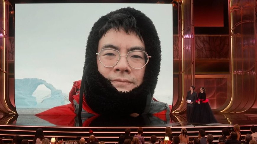 Bowen Yang has to have Kathryn Hahn fill in for him at 2026 Actor Awards after getting 'stuck in Antarctica'