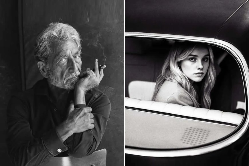 How Do Black and White Portraits Convey Human Expression Without Color?