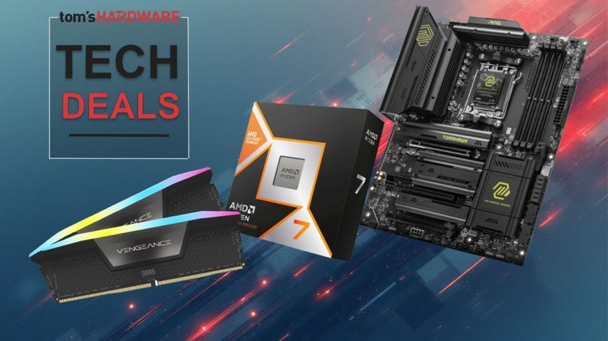 For under $1000, land the fastest gaming CPU, motherboard, and 32GB of RAM — AMD's Ryzen 7 9850X3D, MSI MAG X870, and Corsair Vengeance RAM saves you $196 in today's Newegg combo deal
