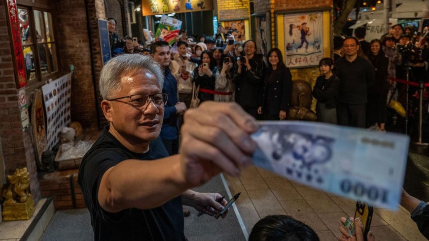 Jensen Huang set to receive $4 million bonus from Nvidia, 0.002% of his $164 billion net worth — a small incentive for one of the richest people on earth
