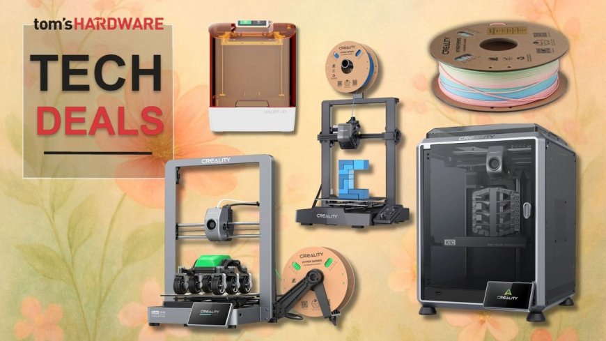 Grab a Creality 3D printer for as little as $199 in this discount-heavy Spring sale — limited-time deals include Creality K1C down to just $399, with filament spools slashed in price by nearly 50%