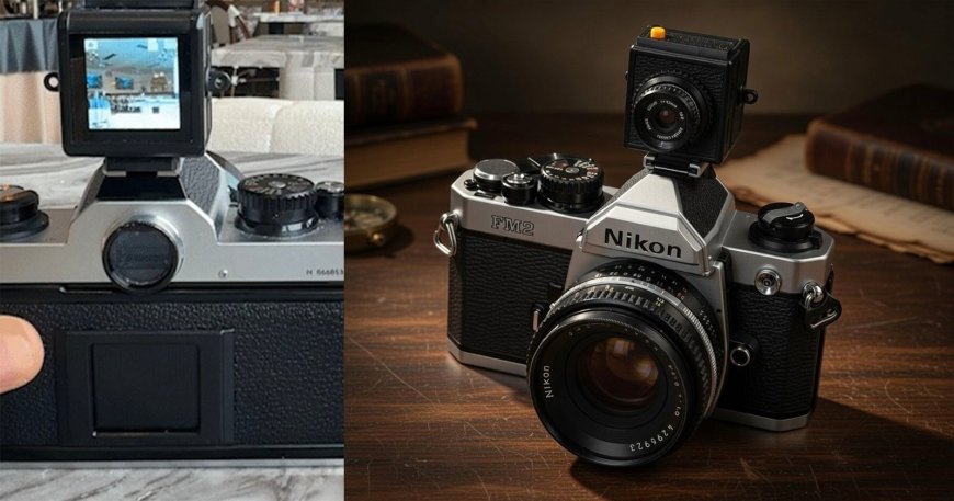 This Hotshoe Camera Provides a Digital Twin to Film Photos