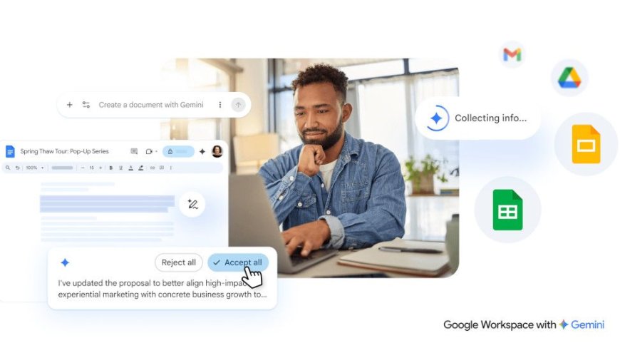 'We are reimagining how people create content': Your Google Workspace apps are getting a major Gemini-powered upgrade