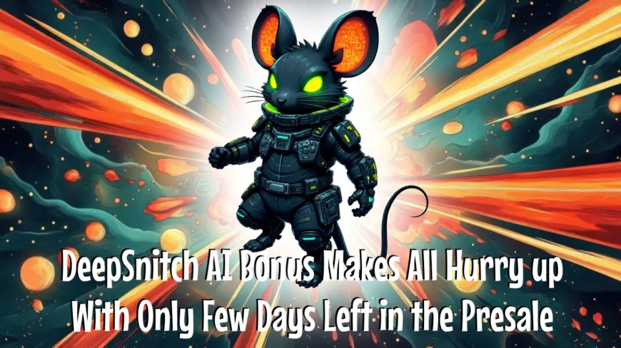 DeepSnitch AI 300% Bonus Makes All Hurry up With Only Few Days Left in the Presale; Other AI Coins Like RENDER and ICP Are Worth Checking, Too