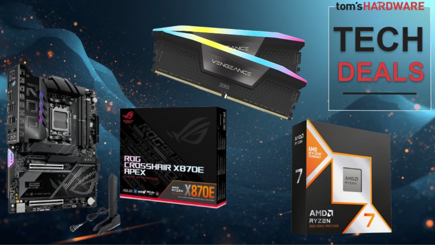 Get $399 of Corsair Vengeance RAM essentially free with a Ryzen 7 9850X3D and high-end X870E motherboard — Newegg bundle saves you $436 on the core of an overclockable AM5 build
