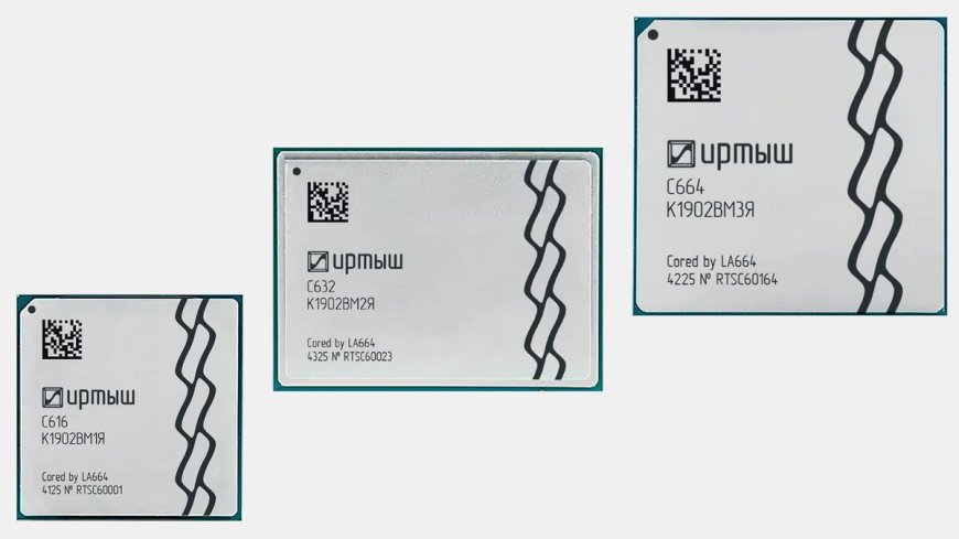 11-month old Russian outfit claims it has developed 16-core and 32-core processors, flaunts Cyrillic-badged processors — chips appear to be sanctions-swerving rebadged Chinese Loongson processors
