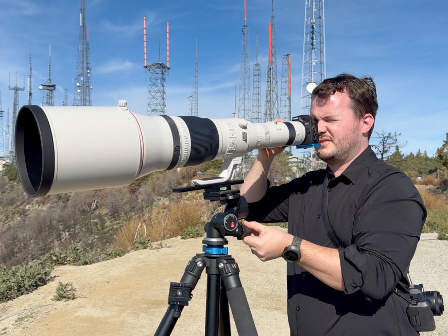 Watch these guys goofing around with Canon's $22,000 1200mm lens