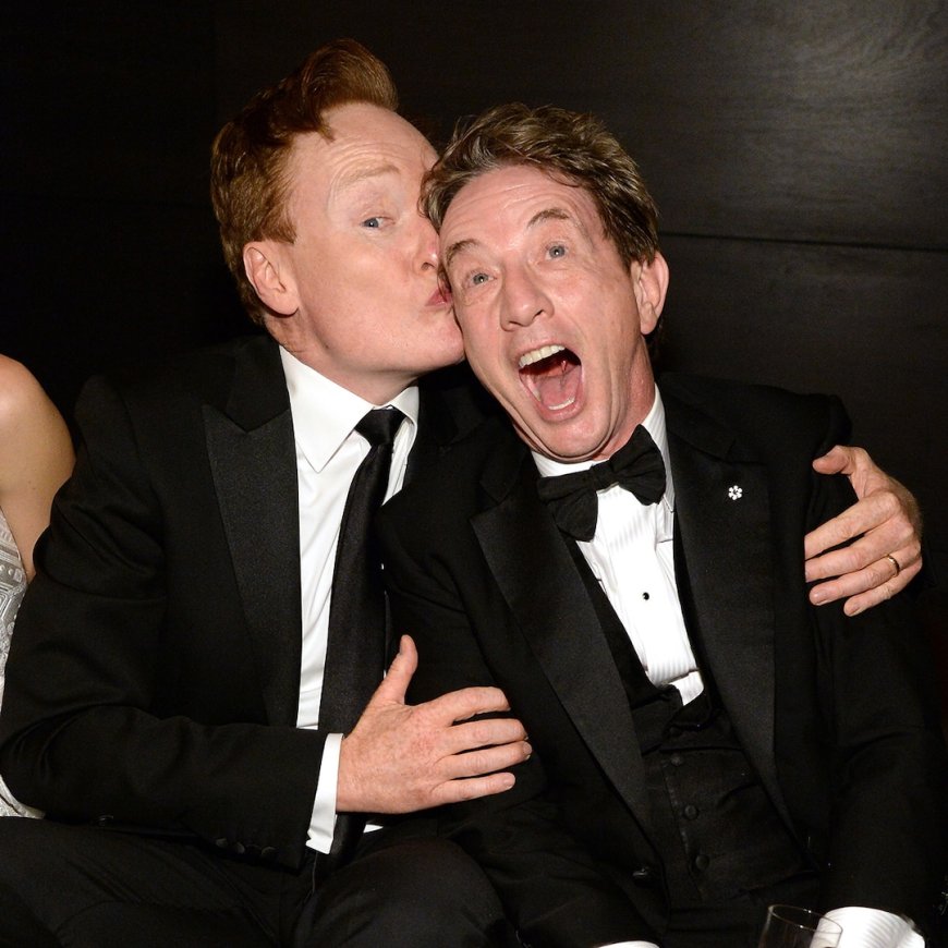 Conan O'Brien Sends Love to Martin Short After Daughter's Death