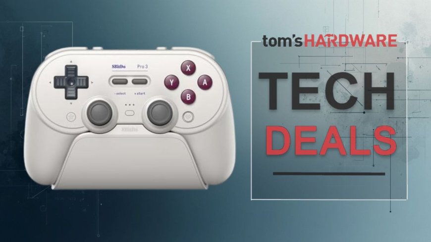 No more stick drift for under $50 — 8BitDo's Pro 3 controller with Hall-Effect TMR sticks and swappable ABXY buttons is 29% off while stocks last