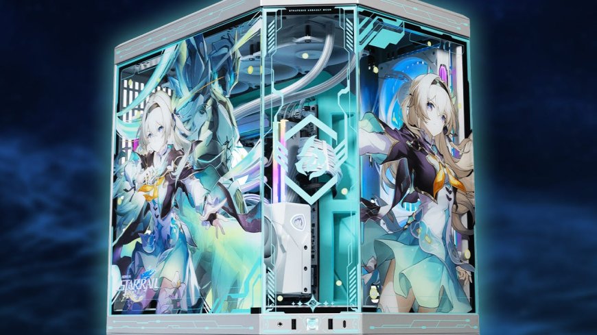 The iBuyPower Limited Edition Honkai Star Rail "Firefly" Prebuilt Gaming PC Is Now Available