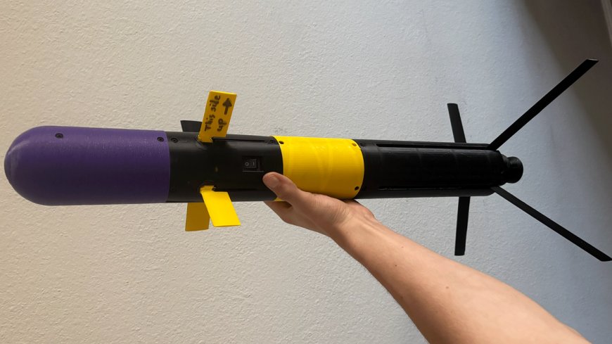 Tech hobbyist makes shoulder-mounted guided missile prototype with $96 in parts and a 3D printer — DIY MANPADS includes Wi-Fi guidance, ballistics calculations, optional camera for tracking