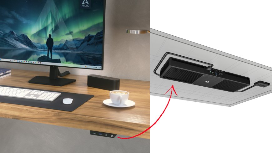 Arctic's $1,400 AMD Strix Point fanless mini-PC hides under your desk — Senza AI 370 features Ryzen AI 9 HX 370 CPU, 32GB RAM, and 1TB SSD