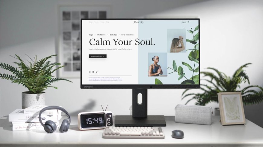 This paper-like monitor uses a clever trick to cut its power consumption by 80% — Hannspree Hybri uses ambient light and boasts a 75Hz refresh rate