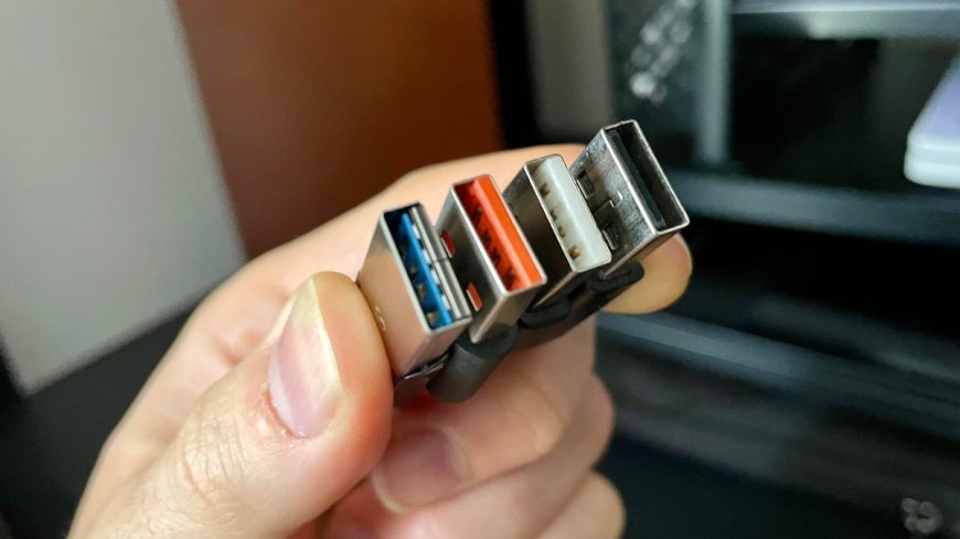 I researched into USB color codes - and now I use my ports differently