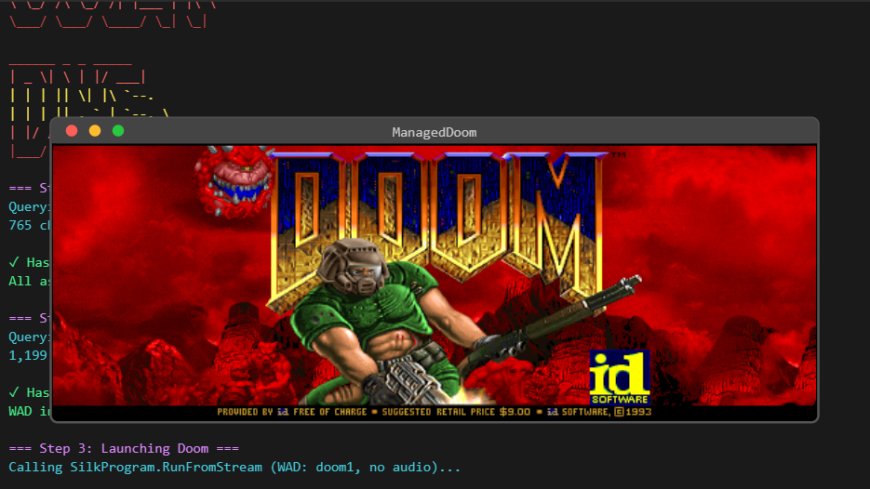 Mad lad stores and loads Doom from within DNS — TXT record type abused to store game data