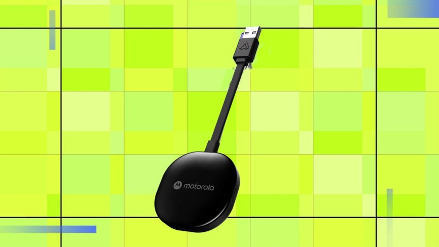 Want wireless Android Auto for cheap? This Motorola adapter is 60% off right now