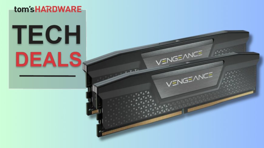 Corsair's discounted 32GB Vengeance is the cheapest DDR5 on the market by a big margin — $300 sale price is $60 less than next best option