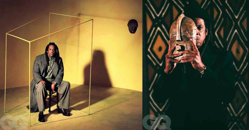 High-Profile Artist Rashid Johnson Photographs Jay-Z for GQ Magazine