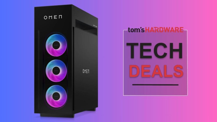 Score an entire RTX 5090 gaming PC for the same price as the GPU itself, thanks to a massive $1,500 off — epic HP pre-built is ready for 4K gaming with 32GB DDR5 RAM and a 1TB SSD