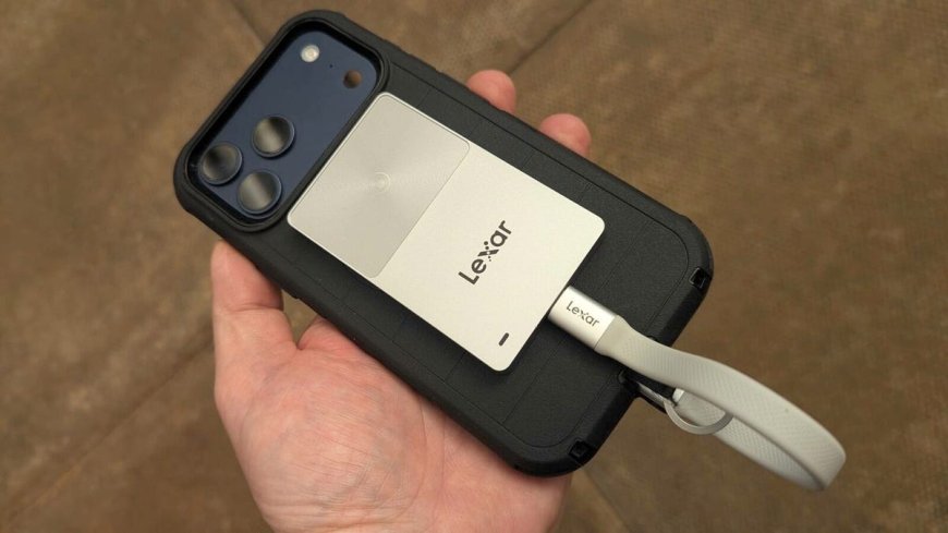 A portable SSD with NFC unlock felt excessive, until I used it with my iPhone 17 Pro Max