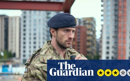 Fuze review – Theo James and Aaron Taylor-Johnson face off in head-spinning London heist