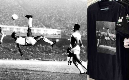 Photographer Sues Pelé Soccer Brand Over His Iconic Bicycle Kick Image