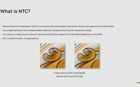 Nvidia AI tech claims to slash VRAM usage by 85% with zero quality loss — Neural Texture Compression demo reveals stunning visual parity between 6.5GB of memory and 970MB