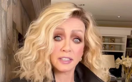 Donna Mills, 85, mocks critics who complain she uses 'too much makeup' with shocking transformation video