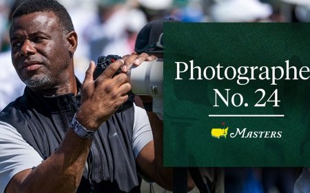 New Doc Follows Ken Griffey Jr.’s Photography Journey at The Masters