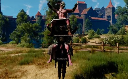 The Witcher 3 multiplayer mod's latest major update adds the only mount you'll ever need - your fellow players