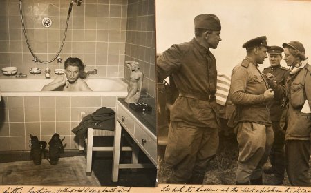 Darkroom Assistant’s Scrapboook Contains Unseen Photos Taken by Lee Miller and Cecil Beaton
