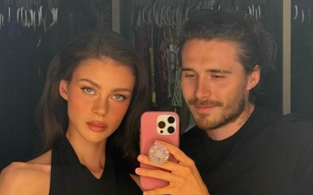 Brooklyn Beckham appears to take swipe at his estranged family in gushing four year anniversary card to wife Nicola Peltz as he says they have 'been through so much together but are stronger than ever'