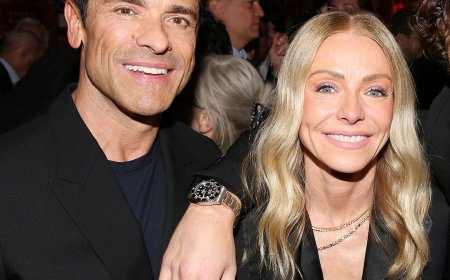 Kelly Ripa, Mark Consuelos & Son Joaquin Have Rare Family Outing