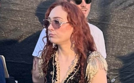 Chappell Roan surfaces for first time since security guard drama that left Jude Law's daughter in tears as she attends Coachella 2026