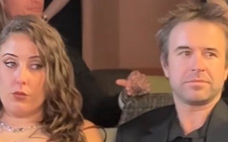 Excruciating moment Rachel and Steven are forced to watch reunion episode together at the Daily Mail MAFS Final Dinner Party - as she shoots him a serious side-eye and he walks out in tears