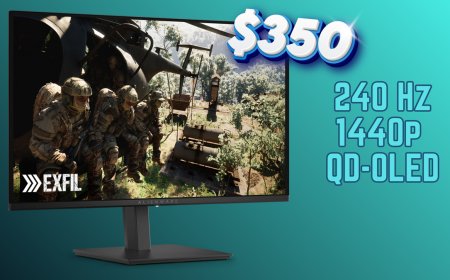 Alienware's new OLED monitor disrupts the market at just $350, features a 27-inch 240 Hz panel — The 'AW2726DM' is limited to 200 nits, but comes with a 3-year warranty