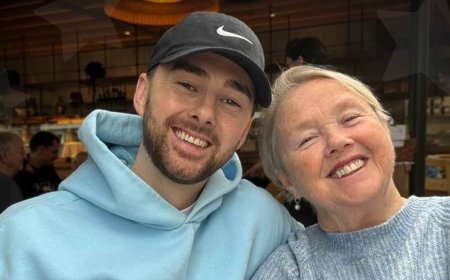 'I just want to make my mum proud': Pauline Quirke's son takes on the London Marathon with Hollywood star pal Jack O'Connell to raise money for dementia charities