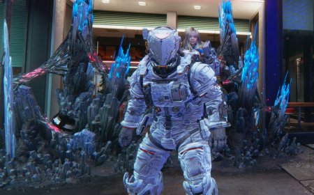 How to break blue crystal barriers in Pragmata