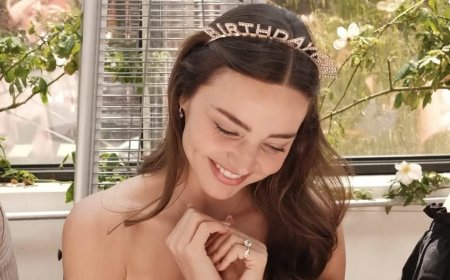 Caviar, chips and crystal crowns: Inside Miranda Kerr's lavish early 43rd birthday bash