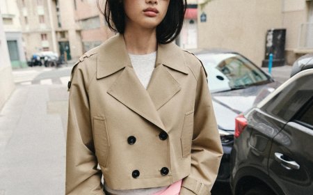 Cropped Trenches Are the Throw-On-and-Go Jacket of Spring