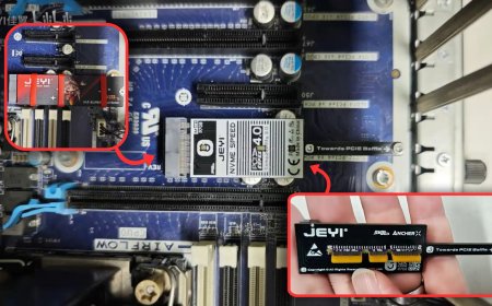 New flat M.2 SSD adapter doesn't stick out from the motherboard, unlocking PCIe slots hidden under massive GPUs — JEYI's new 'ArcherX' AIC lays completely flush and supports PCIe 4.0 speeds