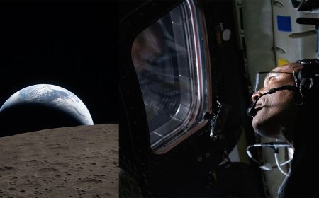 Artemis II Astronaut Shares Behind-the-Scenes Footage From Iconic Earthset Photo
