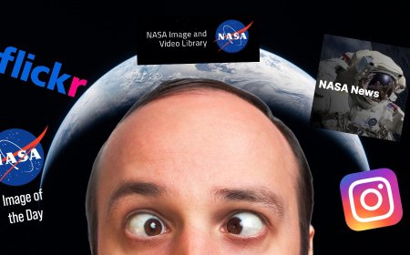 An Unhinged Journey Through NASA’s Manic Photo Publishing System